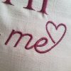 Embroidered Pillowcase